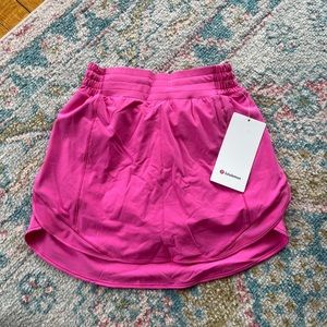 NWT Lululemon Hotty Hot Skirt